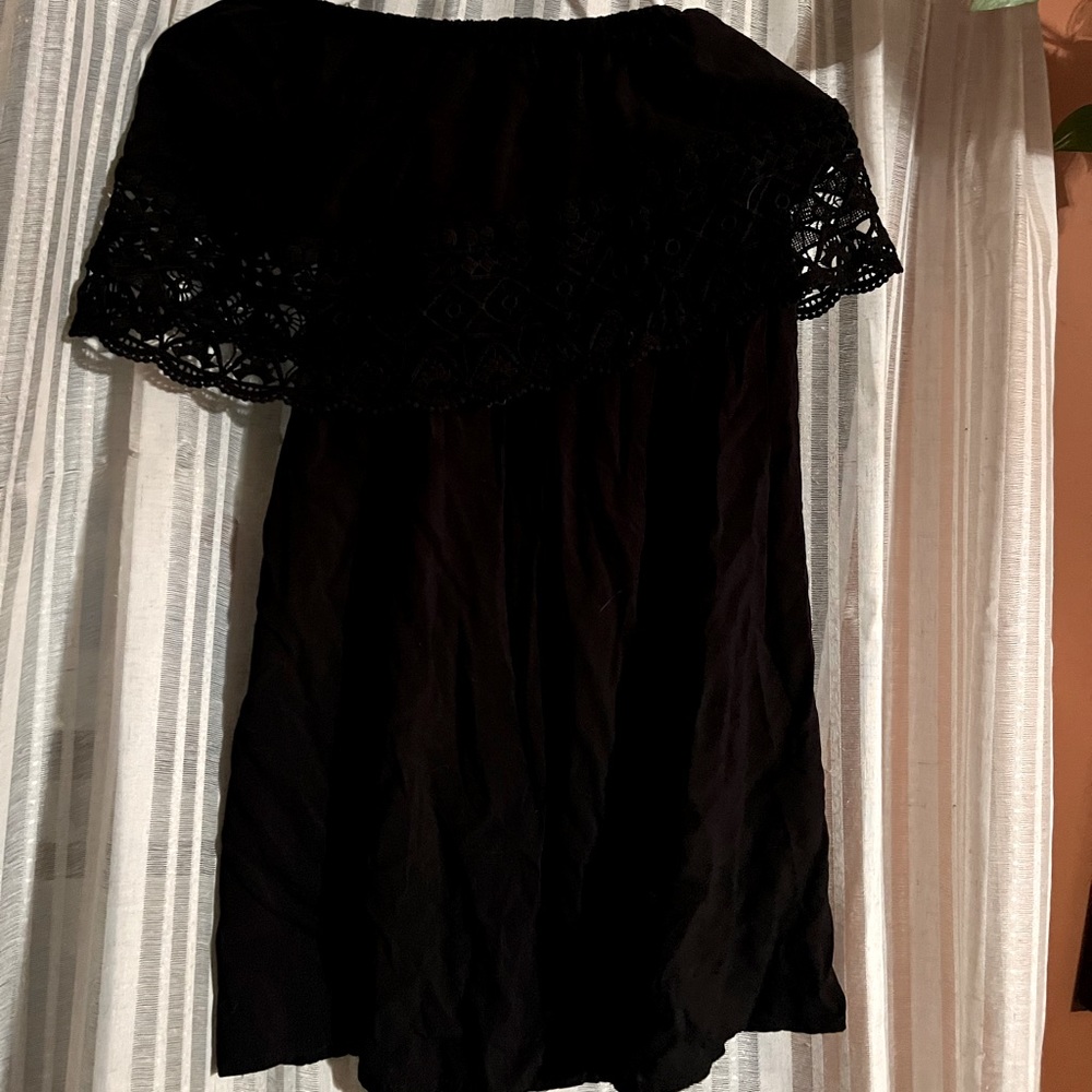 Black dress/swimsuit coverup